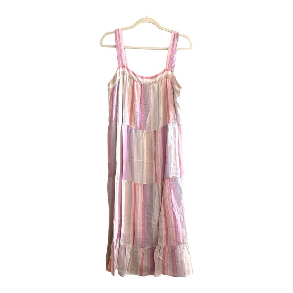 Rails Amaya Midi Dress in Juliette Stripe Size L